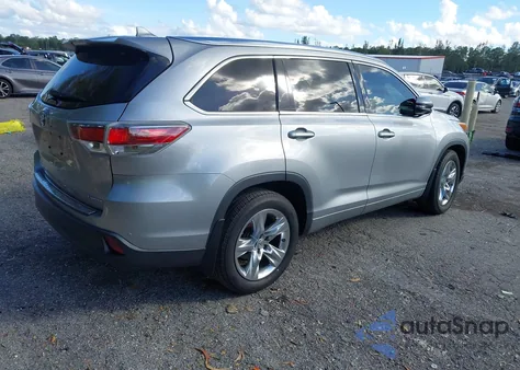 2015 Toyota Highlander Limited Platinum V6 z USA, uszkodzony, nr VIN 5TDYKRFH5FS060196